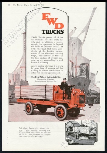 1920 fwd four wheel - wheel, drive