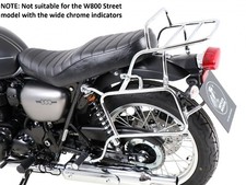 Kawasaki W800 Street/Cafe/Standard Complete Carrier Set - Chrome BY H&B (2019-)