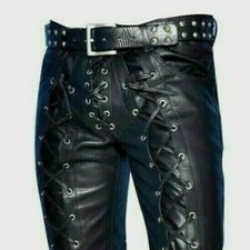Men's Black Genuine Leather