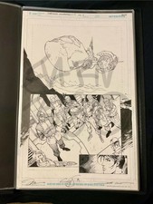 JIM LEE Original Comic Art