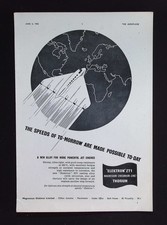 Original 1953 Advert Magnesium Elektron Aircraft Jet Engine Alloy