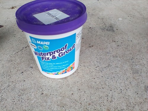 Mapei waterproof fix grout - fix, &