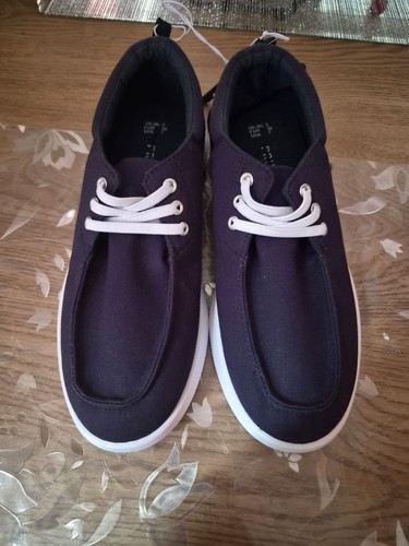 Primark navy canvas - primark, boat