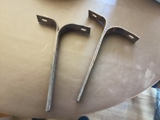 VW T1 Beetle front blade bumper iron brackets pair
