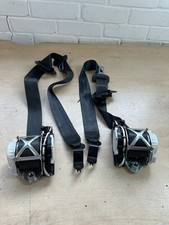VOLKSWAGEN POLO MK5 2009-2014 5 DOOR GENUINE SEAT BELTS PAIR FRONT USED PARTS