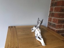 Lladro Figuerine of A Great Dane Porcelain Figurine Excellent Condition Retired