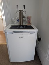 Home-Brew kegerator with Intertap flow control faucets