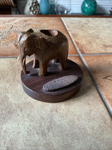 Vintage hand carved wooden - vintage,