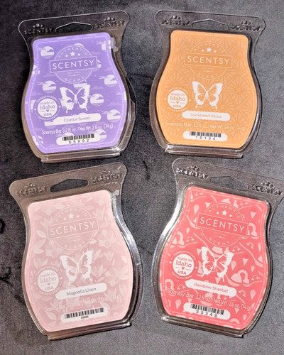 Scentsy wax bars lot - bars, 4