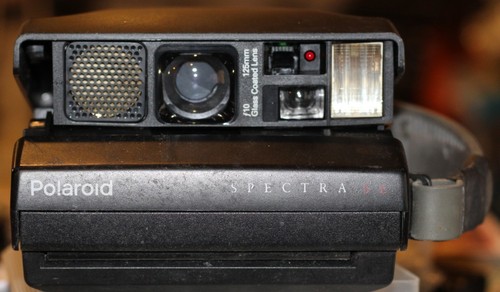 Vintage polaroid spectra - vintage,