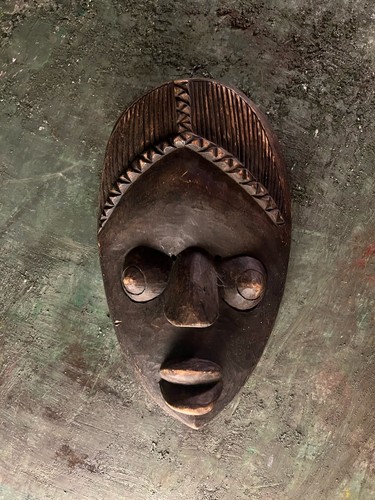 Old dan mask ivory - old,