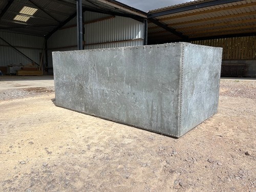 Large galvanised and riveted - large,