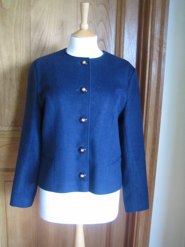 Vintage blue cashmere - blue, wool