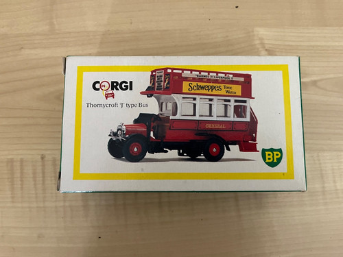 Corgi thornycroft type bus - corgi, j