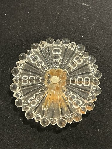 Clear glass curtain tieback - clear,