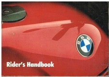 BMW K100 MOTORCYCLE ORIGINAL 1983 OWNERS INSTRUCTION HANDBOOK & SERVICE RECORD