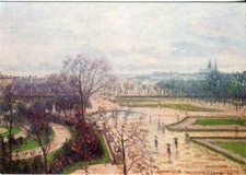 Painting Pissarro Jardin