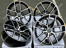 18" Bp Diablo Alloy Wheels Fits Bmw 3 Series E36 E46 E90 E91 E92 E93 - 8 + 8.5