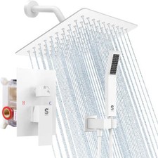 Shower panel system white - shower,