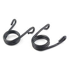 Torsion Solo Seat Springs Fit Harley Chopper Bobber Honda Yamaha Kawasaki Black