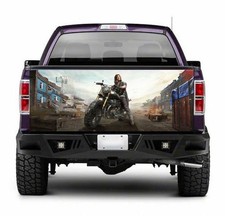 Tailgate truck wrap printed