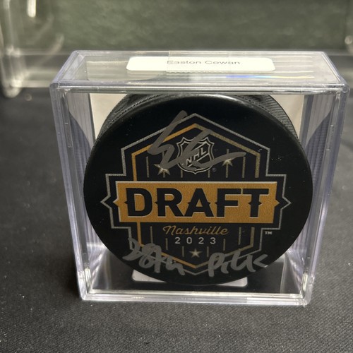 Easton cowan signed - signed, nhl