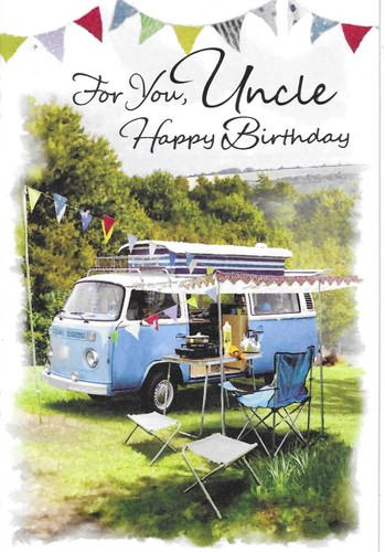 Uncle happy birthday greeting - birthday,