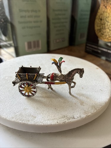 Vintage 800 silver enamel - vintage,
