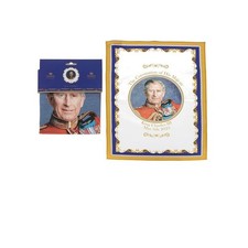 King Charles III Tea Towel His