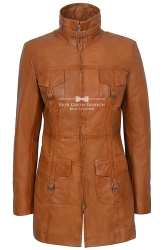 Ladies tan gothic leather - ladies,