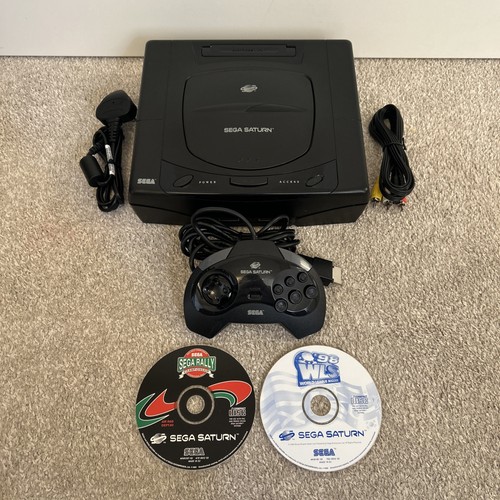 Sega saturn console - sega, games