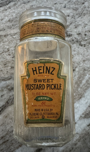 Heinz sweet mustard - heinz, pickle