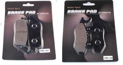 Full brake pads rr - brake, for