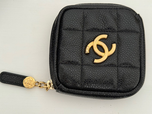 Chanel diamond case pouch - chanel, case/pouch