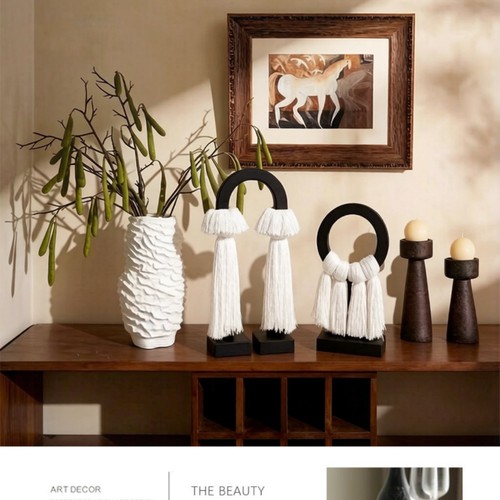 Tassel hoop decor - tassel,