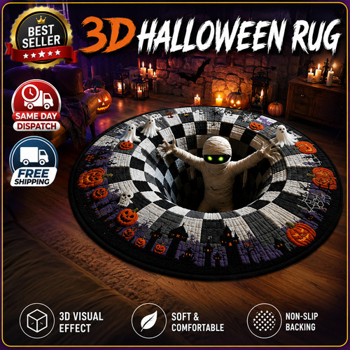 Halloween rug novelty - halloween, rug,