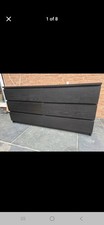 IKEA Malm 6-Drawer Chest Dark