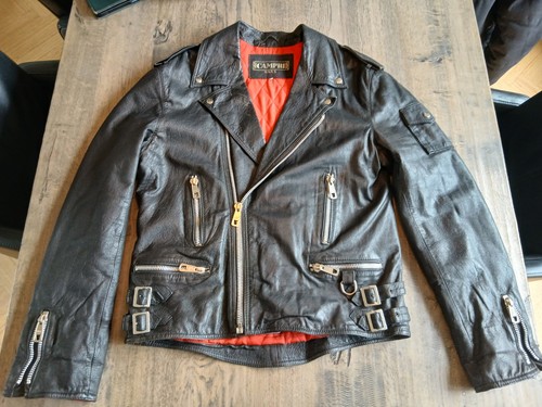 Vtg 80s campri leather - 80s,