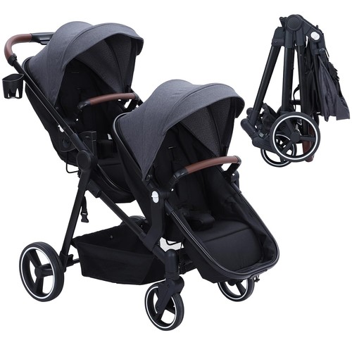 Double tandem stroller for - stroller,