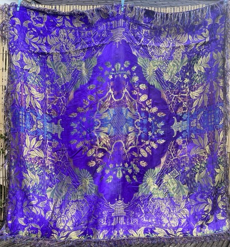 Chinese piano shawl silk - chinese, with