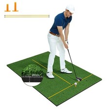 5X3 FT Golf Hitting Mat Standard Real Feel Golf Practice Mat Artificial Turf Mat