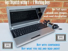 Fast Powerful Samsung 15.6” inch 500 GB SSD 8 GB RAM Win10Pro Wi-Fi Pentium B940