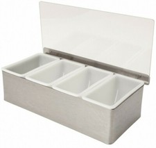 Bar Condiment Holder 4 x 1