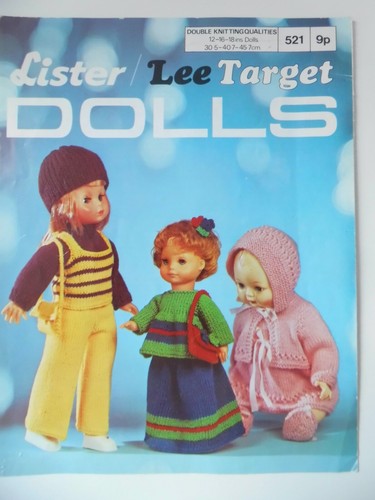 Vintage knitting pattern for