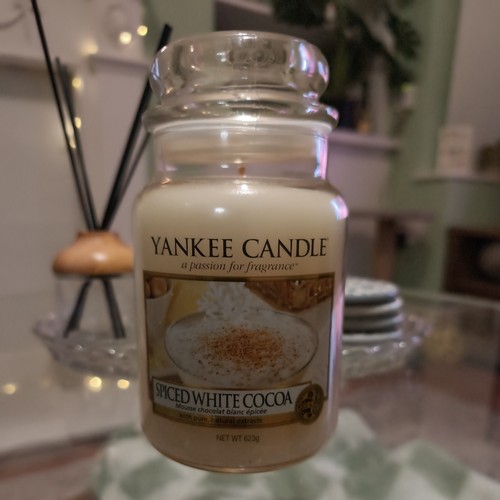 Yankee candle spiced white - yankee,