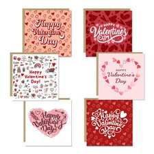 Happy Valentines Day Card Set