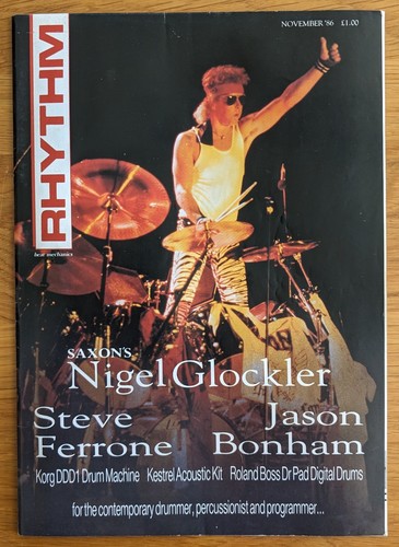Nigel glockler rhythm - nigel, (saxon)