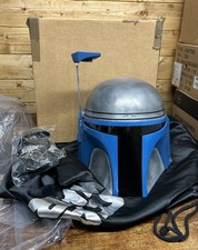 Star Wars Jango Fett Helmet Denuo Novo FirbeGlass RARE UK Not Anovos 