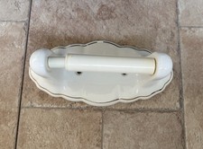 Antique Ceramic Toilet Paper Holder Gelson Brothers UK Made excellent condition.