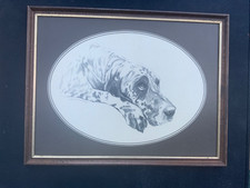 Pollyanna Pickering Spaniel Dog Framed Print  Vintage 1980s